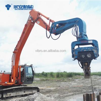 China Construction worksÂ   Excavator Pile Hammer Sheet Pile Vibratory Hammer V-300 for sale