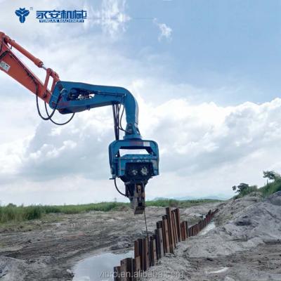 China EMV Excavator Mount Vibratory Hammers For Piling Work 1250*850*2300mm for sale