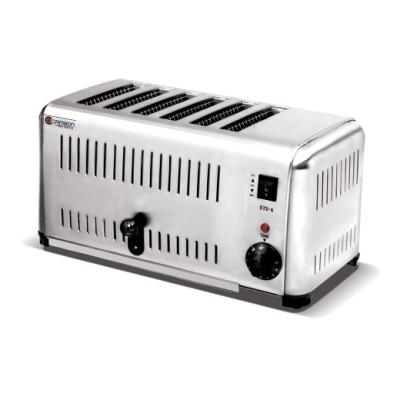 China Snack food factory Commercial Large Capacity Campbon Electric 6 Slice Toaster EST-6 for sale