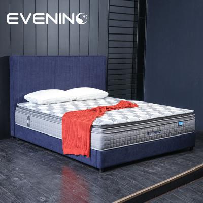 China Flippable China Supplier Queen Size Box Pocket Spring Memory Foam Mattress For Queen Single Bed for sale