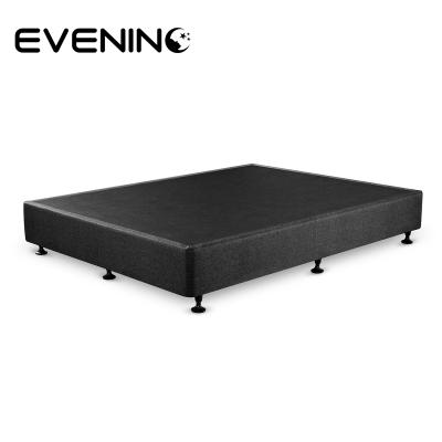 China Take Down Home Store 12inch High Upholstered Modern Platform Queen Bed Frame for sale