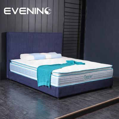 China 11 Inch Ice Hypoallergenic Cool Pillow Fabric Latex Mattress Top Export To Singapore for sale