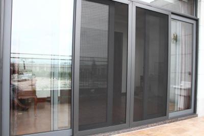 China Aluminum Swing Nigeria Windows With Mosquito Net for sale