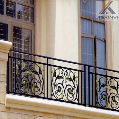 China Artistic Customized Balcony Cast Iron Fencing Designs For Balcony for sale