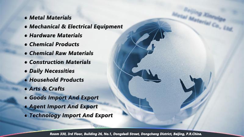 Verified China supplier - Beijing Xinruige Metal Material Co., Ltd.