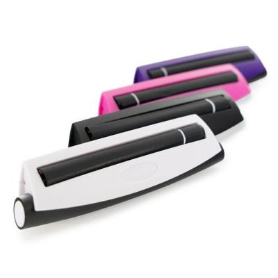 China Custom 78 110mm Smoke Roller Custom Logo Large Portable Manual Grass Rolling Paper Grass Pre Rolled Joint Cone Roller for sale