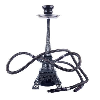 China WHOLESALE Smooking Shisha BAR Tower Double Pipe Glass Water Smoke Chicha Hookahs for sale