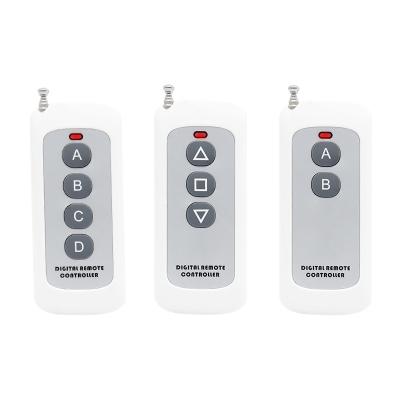 China 433MHz Universal Wireless Remote Switch 4 CH EV1527 Wireless Remote Control Code For Smart Homer Garage Door Opener for sale