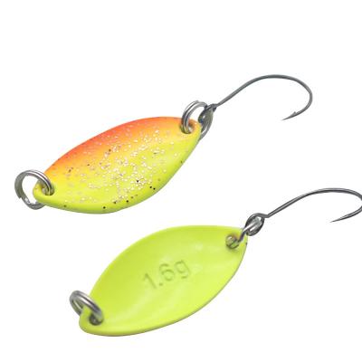 China Long Casting Lure Topwater Bass Sequins Shell Fishing Spoon Shaped Current Worm Bait Fake for sale