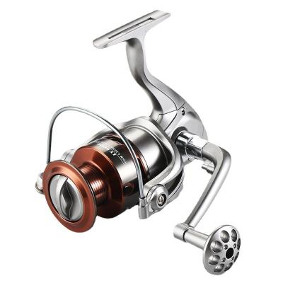 China Super Strength Metal Wire Braking Cup Lure Sea Smooth Long Range Spinning Wheel Carbon Fiber Cast Iron Water Fishing Reel for sale