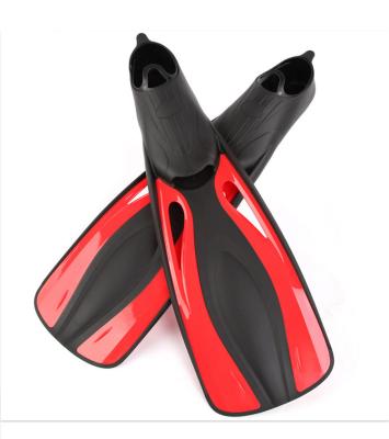 China Professional Snorkeling Fins Lightweight Comfortable Durable Universal Silicone Summer Training Equipment Air Diving Swimming Fins Long for sale