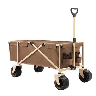 China High Quality Oxford Cloth Foldable Easy-Carry Garden Cart Portable Outdoor Camping Wagon for sale