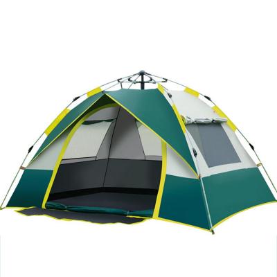 China Outdoor Durable 3-4 People Fully Automatic Customized Tent Pop Up Canopy Family Beach Camping Tent for sale