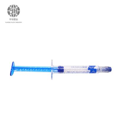 China Cosmetic Packaging 1ml /3ml/5ml/10ml PETG Injection Syringe For Cosmetic Syringe With Caps Syringes On Bulk Sale for sale