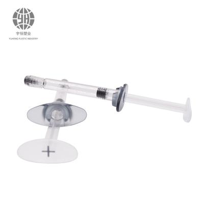 China 1cc chemical prefilled syringe for cosmetic syringe screen printing plastic chemical with caps syringes for bulk sale RL/C002-1ML CN; GUA for sale