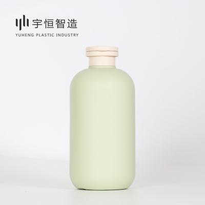 China Chinese Household Products Manufacturers Custom, Printing Wholesale Round Bottle With Flat Cap PE Bottle Shoulder Round Bottle 200ML for sale