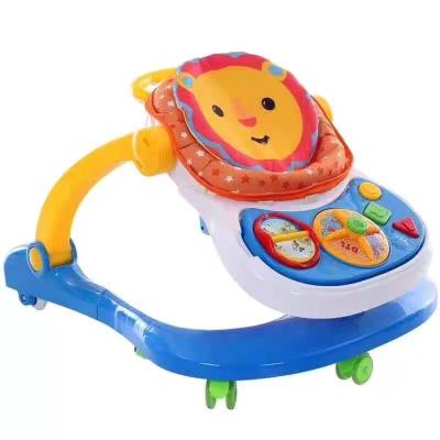 China 2021 Cotton Multifunctional Baby Car Baby Walking Musical Walker for sale