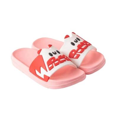 China Insulative Factory Hot Selling Custom Baby Slipper Cartoon Printed EVA Waterproof Slippers For Kids for sale