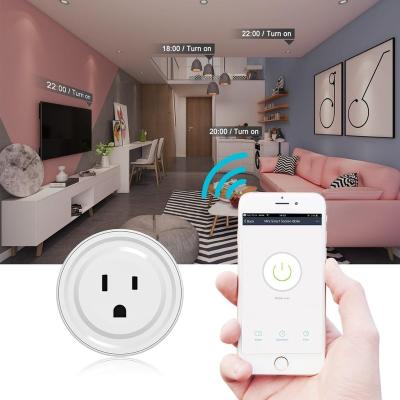 China Residential / Multipurpose Smart Support Alexa, Google Home, IFTTT App Control Wi-Fi US Plug Outlet for sale