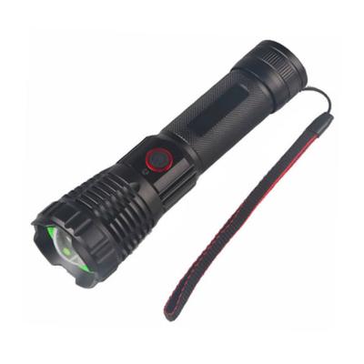 China USB Factory Supply High Brightness USB Rechargeable LED Torch Aluminum Powerful Flashlight for sale