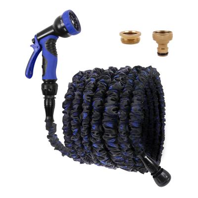 China Adjustable Quality Watering Hose EU/USA Standard Anti-Abrasion Magic Garden Hose With 9 Functions Spray Gun for sale