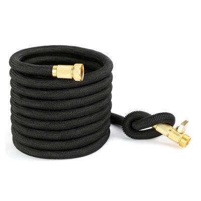 China 50FT USA Standard Adjustable Canvas Cover Durable Retractable Magic Garden Hose With 3/4