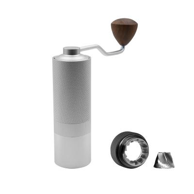 China With With Upgradeable Detachable Grinding Tray New Arrive Of Three-Stage Ladder Burrs Core Portable Manual Coffee Grinder for sale