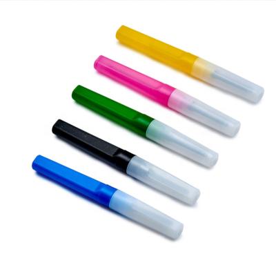 China SUS 304 Berpu Blood Collection Needles Pen Type Visible Blood Flashback Disposable Blood Collection Needle for sale