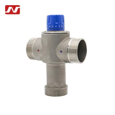 China Stainless Steel 3 Way Thermostatic Mixing Valve For Solar Heater (DN50) for sale