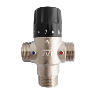 China New Products Thermostatic Mixing Valve 3 4 Way Solenoid Valve General Shower Diverter Valve for sale