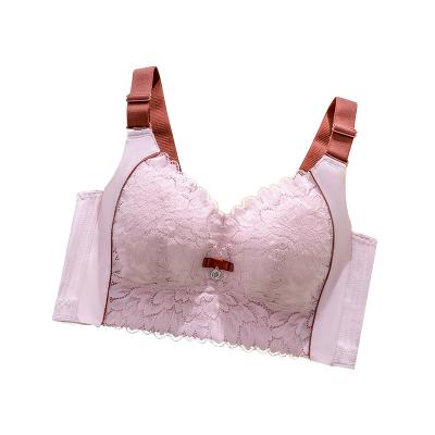 China Breathable Backless Breast-Wrapped Sets Leak Proof Seamless Breathable Women's Lightly Padded Leak Proof Bra Large Size for sale