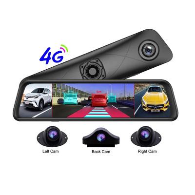 China Waterproof 4 Channel 12 Inch GPS 4G Android 5.1 Dash Cam Dash Cam VCR Car Dvr Car Dvr Night Vision Stream Media for sale