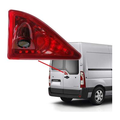 China Third Brake Light Camera Car Brake Light Waterproof HD Night Vision Rear View Reverse Backup Camera For Nissan NV400 Renault Master Opel Movano 2010-2016 for sale