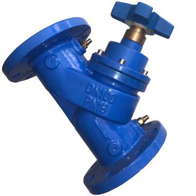 China 3 PN10 PN16 China Factory Direct Ductile Iron Balance Valve General Static Hydraulic Balance Valve for sale