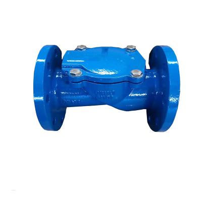 China General PN16 GGG50 QT450 Iron Ball Water Ductile Check Valve Rubber Sheet Check Valve for sale