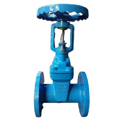 China PN10 PN16 General Rising Stem Gate Valve Cast Iron Flange Nodular Gate Valve for sale