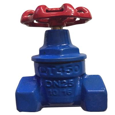 China General PN10 PN16 Threaded Soft Sealing Gate Valve for sale