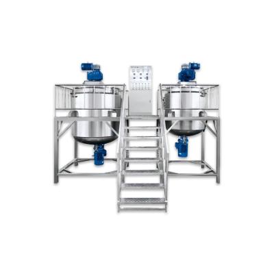 China Viscous Liquid Mixer Liquid Homogenizing Hand Wash Liquid Soap Shampoo Making Machine Production Line for sale