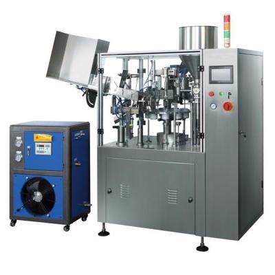 China Plastic / Multiplex / Chemical Aluminum Tube Filling And Sealing Machine for sale