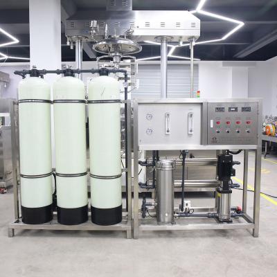 China Hotels Grade Reverse Osmosis RO PVC Water Treatment Equipment Water Purification System + EDI 2 for sale