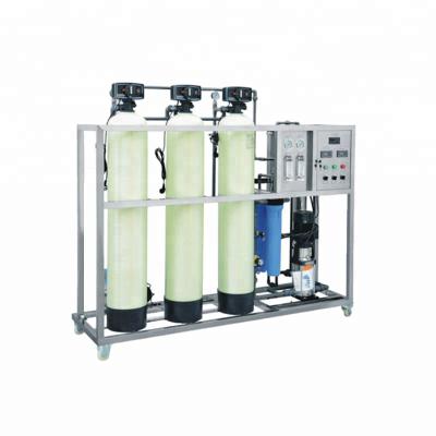 China Fiberglass Mineral Water Treatment Machine RO Laundry Water Reuse System Drinking Water Filtration for sale