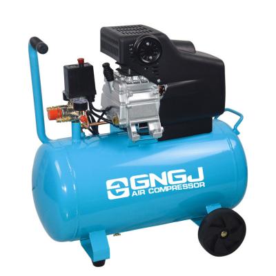 China China factory wholesale 50L piston style portable lubricated direct driven air compressor with CE for sale