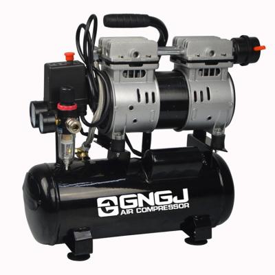 China Oil Free Made In China Top Quality Price Cheap Portable Oil Free Small Piston Style Silent Air Compressor for sale