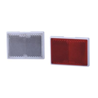 China Trailer Parts EMARK CQC New Product Rectangle Reflex Reflector For Truck Or Trailer Or Motorcycle for sale