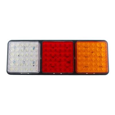 China Emark Plastic High Bright 108pcs LED In 5050 Truck LED Trailer Fog Tail Light Truck LED Truck Stop Lights Trailer Lights for sale