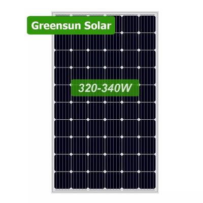 China Best Price Good Quality 330W 340Watt Mono Solar Panels With Perc Solar Cells Halfe Cell 340W Solar Panel GSM60-300/PR for sale