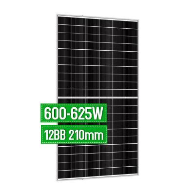 China Solar Panel Half 600W 650W Solar Panels 560W 600W 610W 620W 1000W Price Reduction 48V Solar Panel China GSM 60M-600 for sale