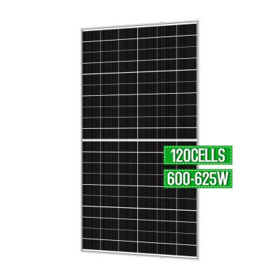 China Half Cell 12BB Mono Solar Panel 600W 650W 655W 660W 670W 680W Solar Module For GSM 60M-600 Solar System for sale