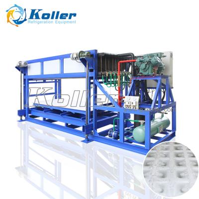 China Industrial Koller 5 Ton/Day Directly Evaporated Ice Block Making Machine With Aluminum Plate Ice Molds DK50 for sale