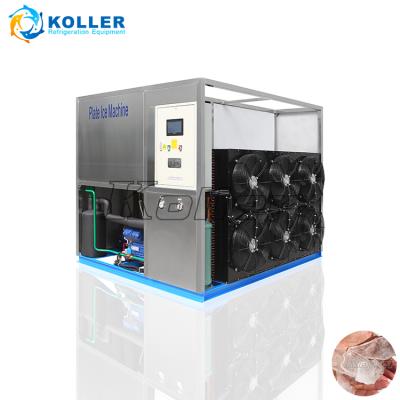 China Hotels 5 ton plate ice machine with crusher equipment for sale